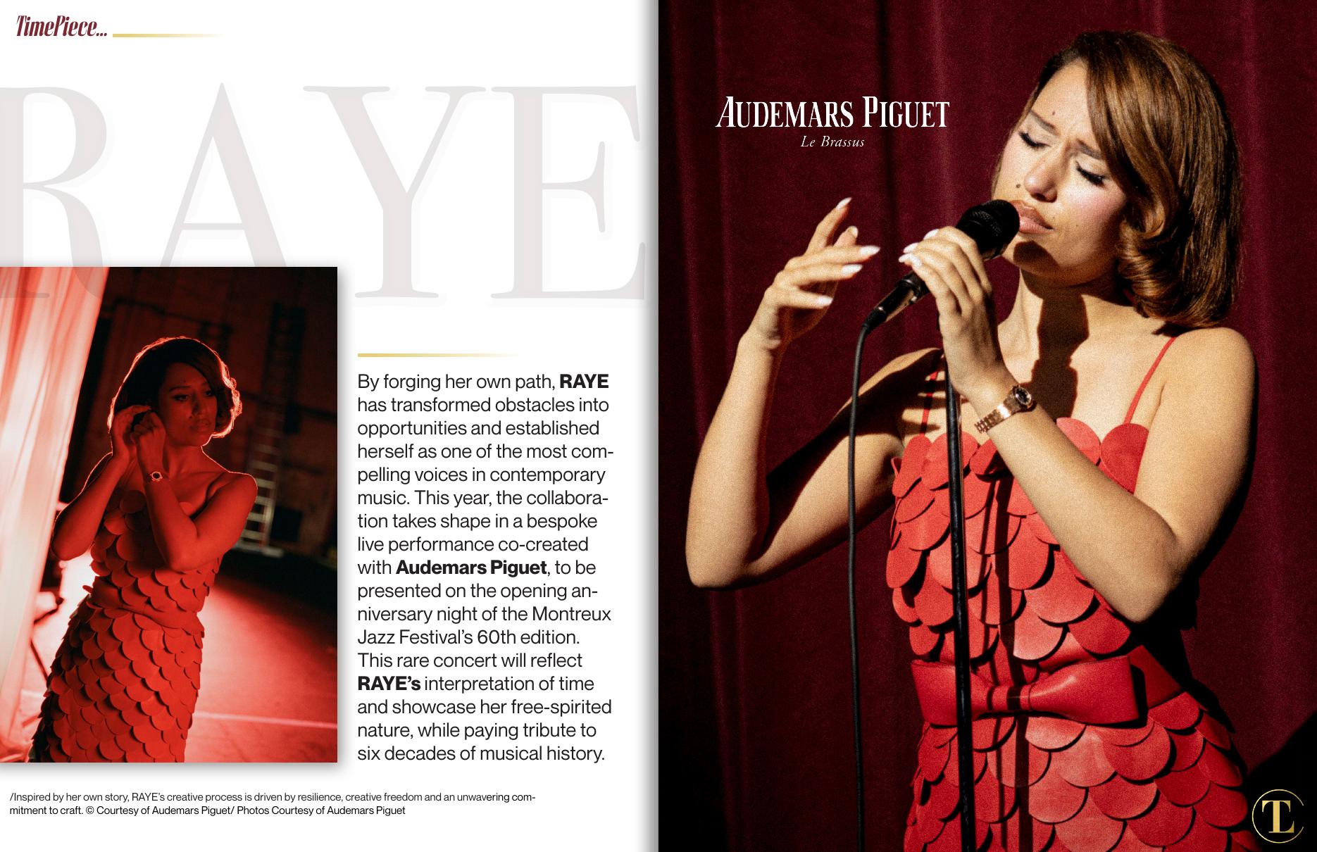 RAYE collab spread 2